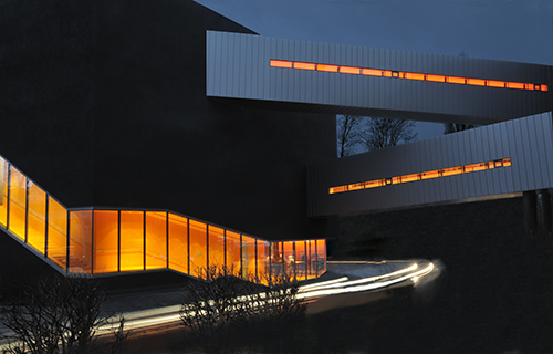 Schwarzer Diamant - Deutsches Bergbau Museum Bochum | Architektenbro Benthem Crouwel - Peter Lippsmeier - Industriefotografie