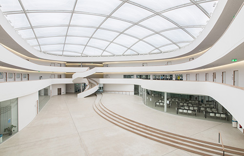 Neues Gymnasium Bochum  - HASCHER JEHLE  Architektur  Berlin - Peter Lippsmeier - Architekturfotografie - Interieurfotografie